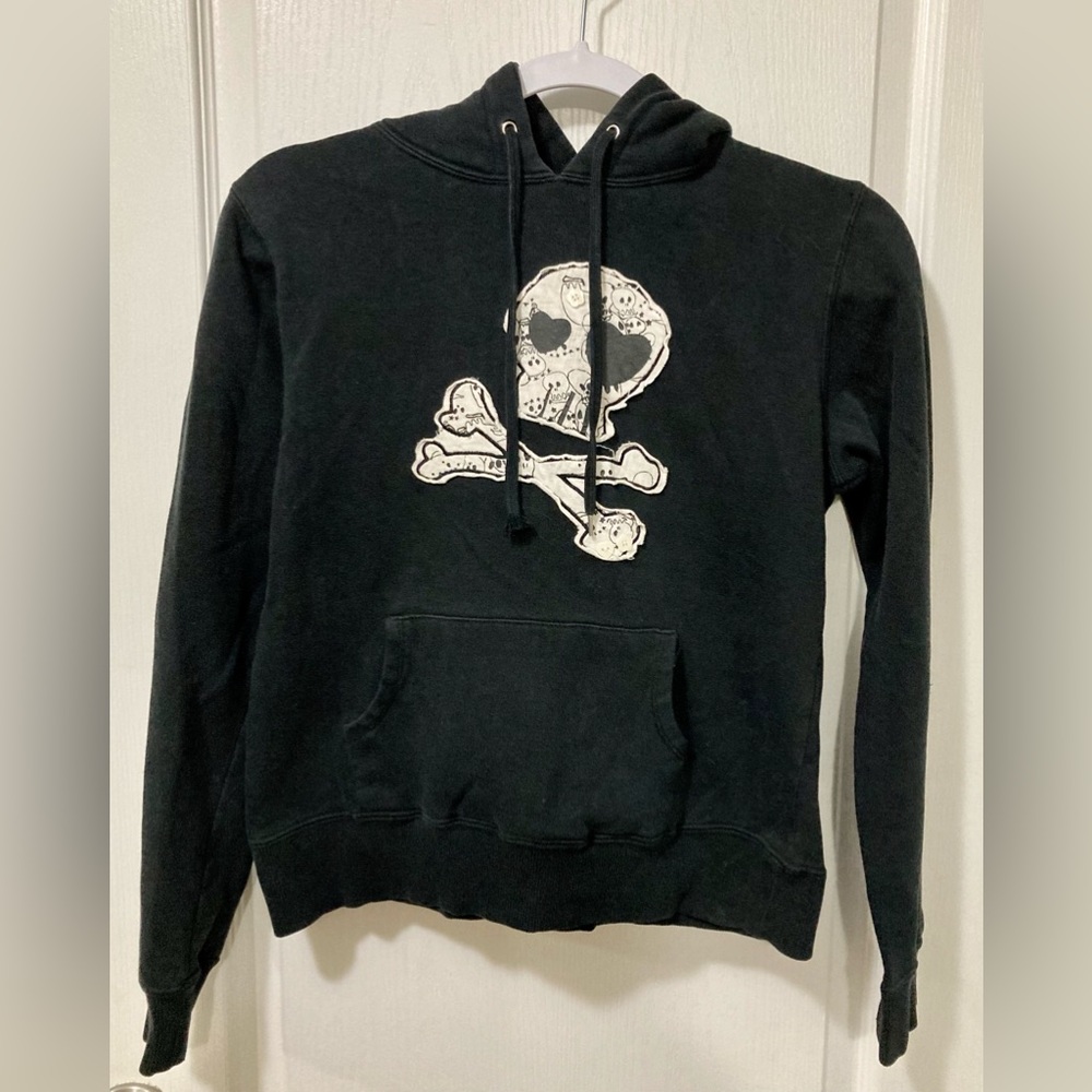 Morbid Threads Skull Hoodie
